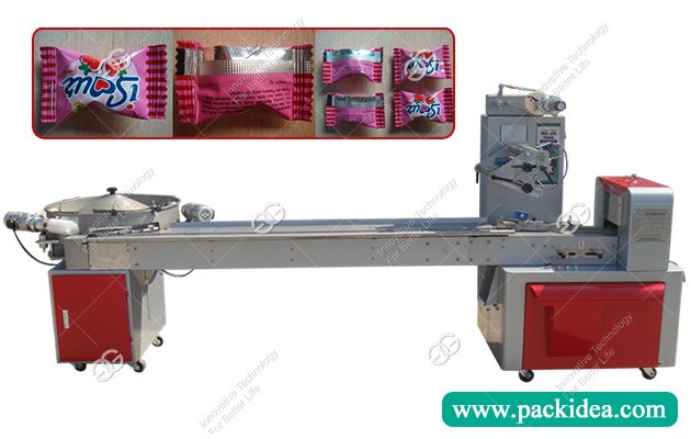 Automatic Horizontal Cube Sugar|Nougat Packaging Machine