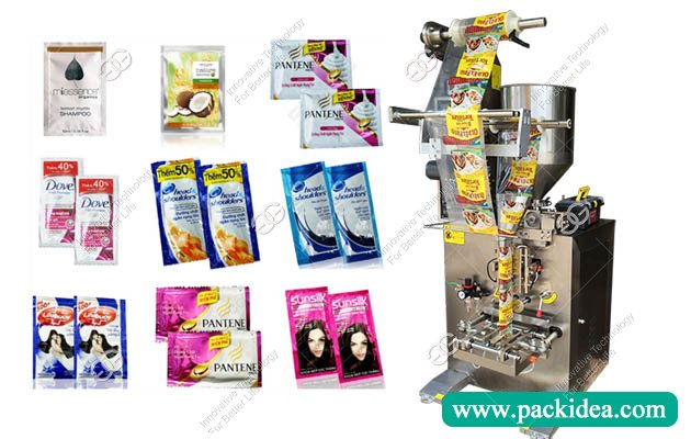 Shampoo Sachet Filling Packing Machine for Sale