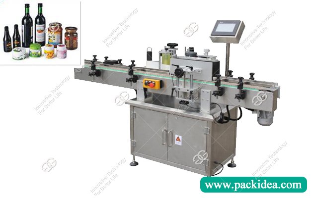 Automatic Round Bottle Sticker Labeling Machine for Sale