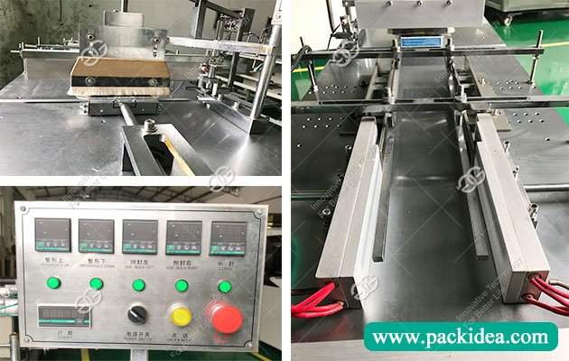 spices box cellophane wrapping machine