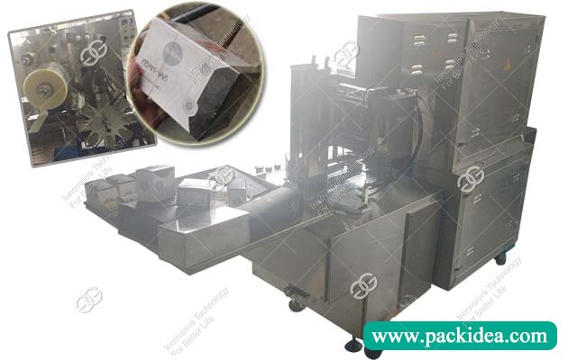 Tea Box Cellophane Wrapping Machine