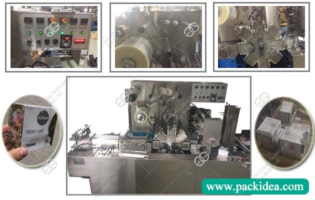 Transparent Film Box Packing Machine