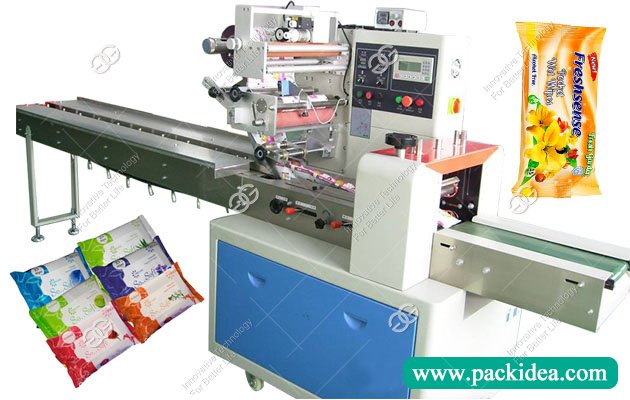 Horizontal Wet Wipes Packing Machine