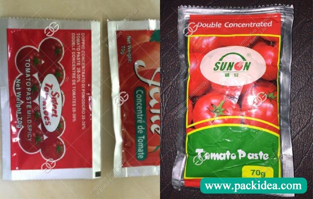 Automatic Tomato Sauce Packing Machine