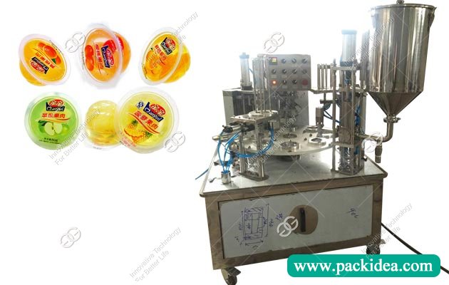 Rotary Yogurt Filling Sealing Machine