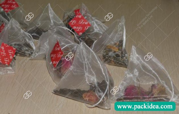 Pyramid Tea Bag Packaging Machine