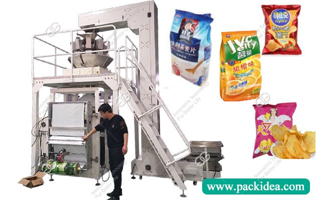 Frozen French Fries Packing Machine