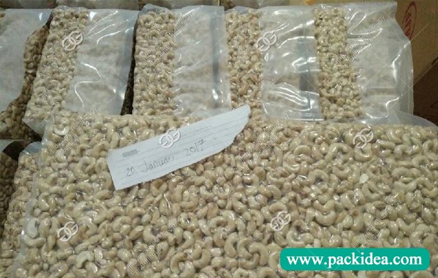 Cashew Nut Vacuum Packaging