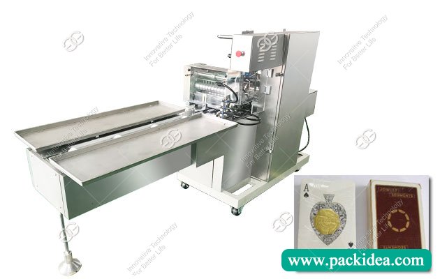 Playing Cards Cellophane Wrapping Machine